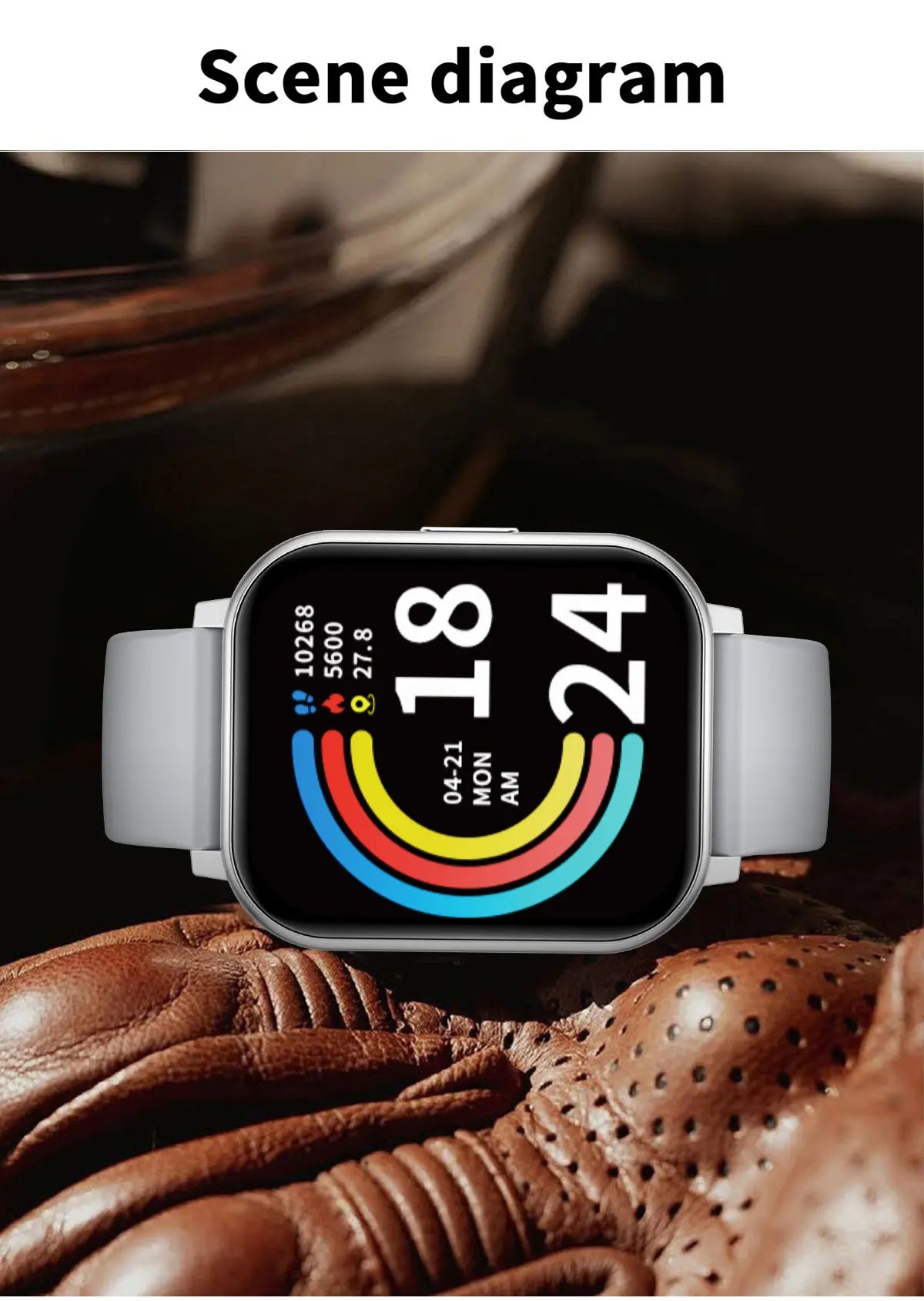LIGE Reloj Inteligente HD 1.83 Deportivo