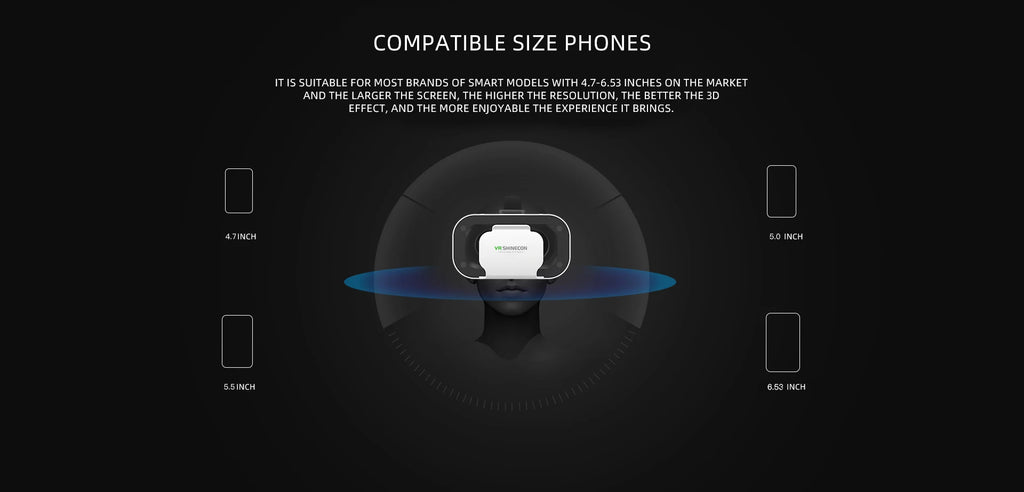 Gafas 3D VR de realidad virtual, lentes para casco inteligente, dispositivos de realidad virtual para teléfonos celulares, smartphones y visualizadores.