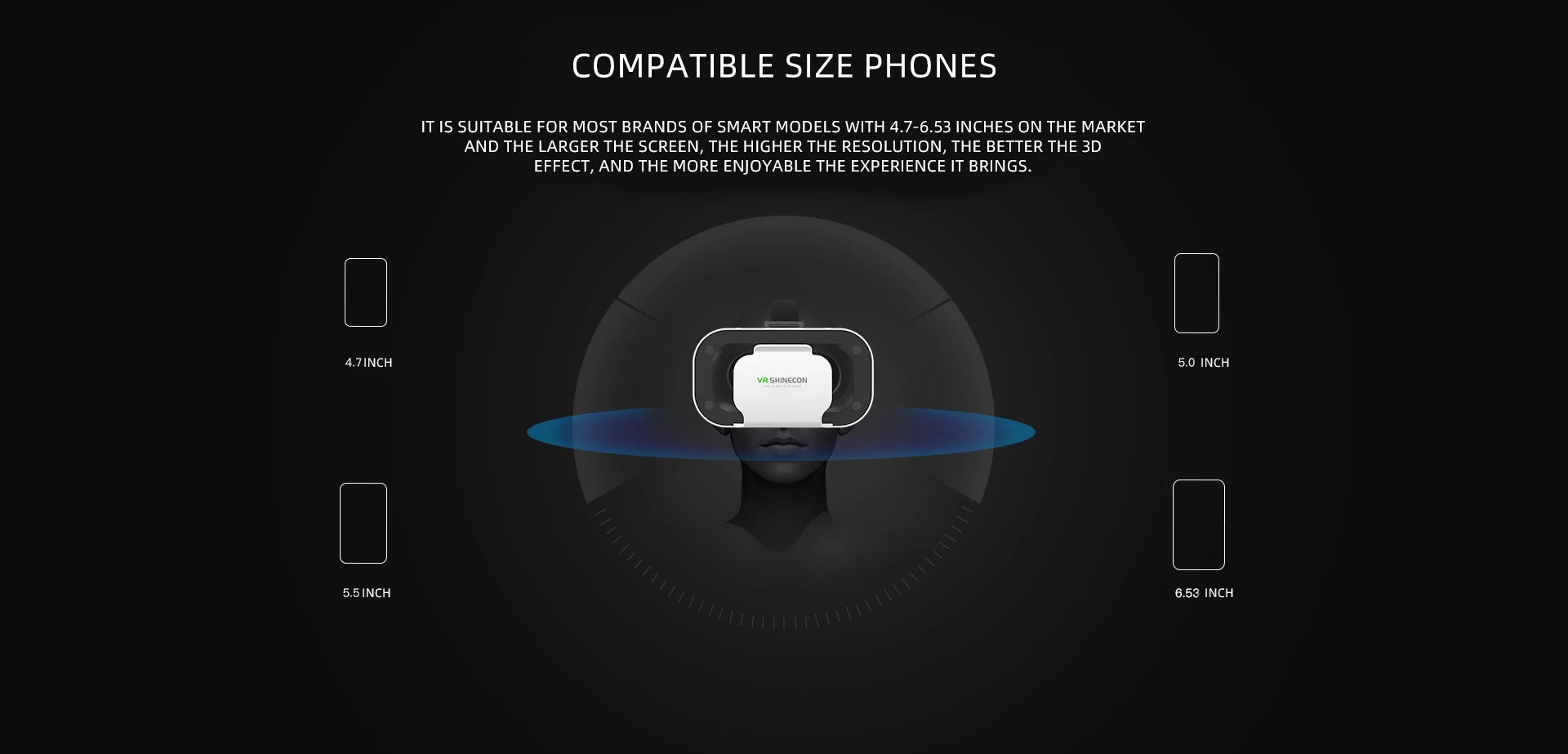 Gafas 3D VR de realidad virtual, lentes para casco inteligente, dispositivos de realidad virtual para teléfonos celulares, smartphones y visualizadores.
