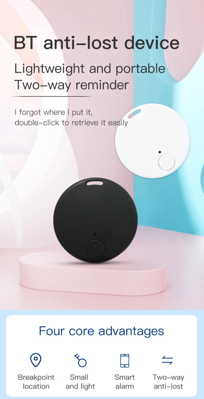 Localizador GPS Bluetooth 5.0 Lenovo Mini para Perros, Dispositivo Antipérdida para Mascotas, Niños, Bolsos, Carteras, Rastreador Inteligente