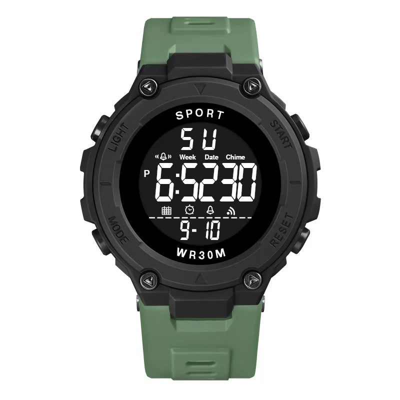 Reloj Deportivo Digital YIKAZE Militar para Hombre