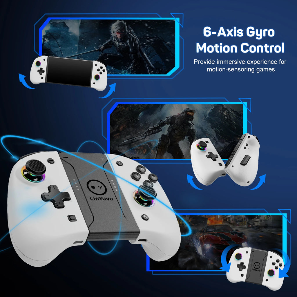 Control Inalámbrico Bluetooth para Nintendo Switch, OLED y Lite, Gamepad, Accesorios de Juego, Mando