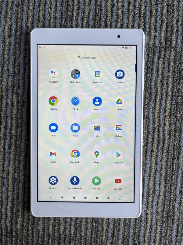 Tablet PC Google Play de 8'' con Android 11, Quad Core, 2GB de RAM, 32GB de ROM, A133, Pantalla IPS de 1280x800, Ultradelgada, Allwinner, Cámaras Duales, Wifi, Netbook