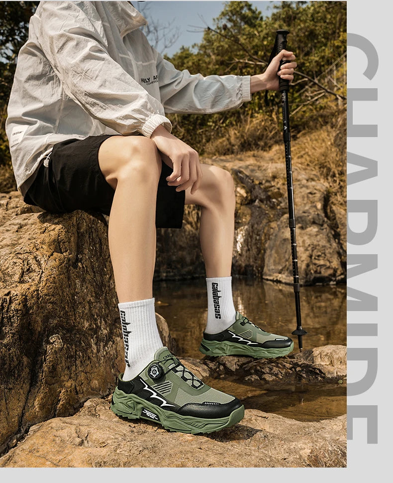 Zapatillas Casuales Transpirables para Hombre - Suela Blanda