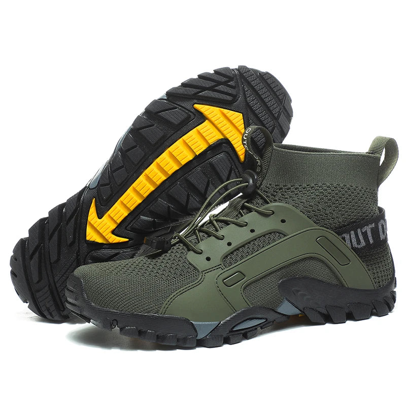 Zapatos acuáticos para hombre 2023, zapatillas antideslizantes de secado rápido, zapatillas de montaña para senderismo, natación, zapatos acuáticos, zapatillas informales suaves para hombre, envío gratis
