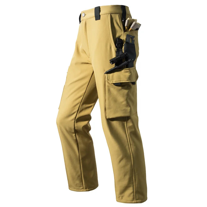 Chaquetas tácticas de piel de tiburón City Gargo para hombre, pantalones de senderismo, pesca, escalada, senderismo, pantalones informales para caza y acampada, M-5XL