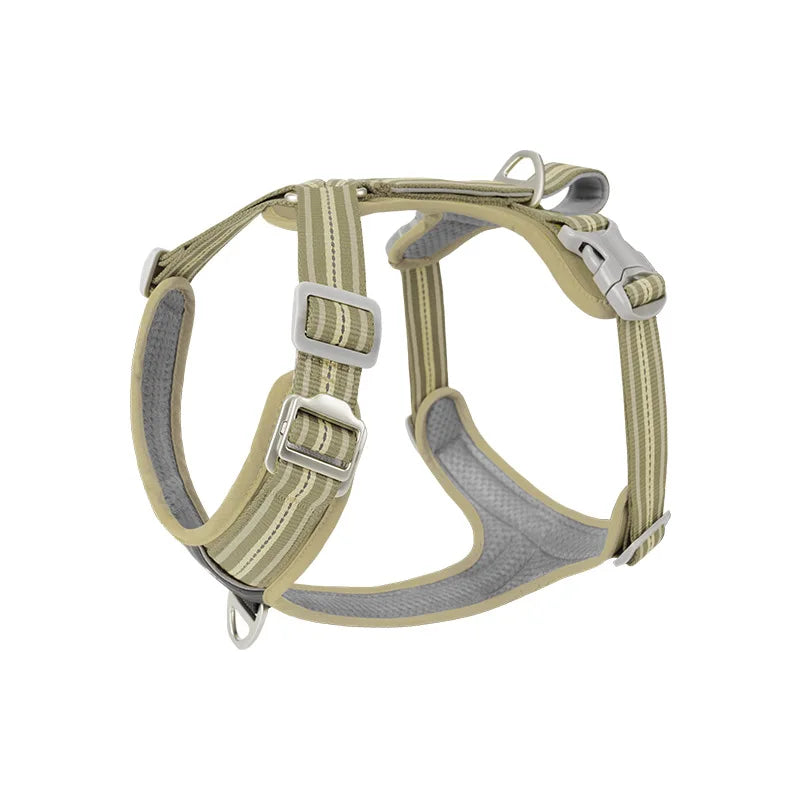 Arnés Antitirones para Perro con Chaleco Reflectante Ajustable
