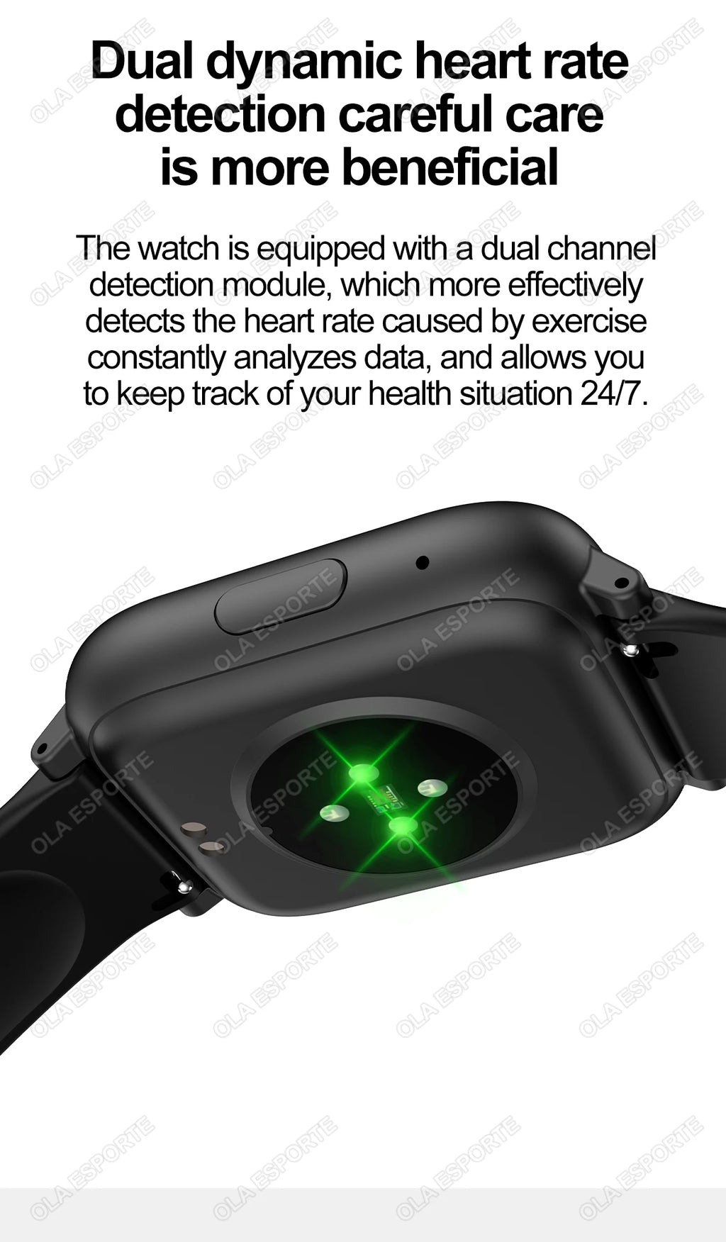 2025 reloj inteligente hombres mujeres GPS HD pantalla táctil Monitor de presión arterial relojes deportivos Bluetooth llamada Fitness reloj inteligente Digital