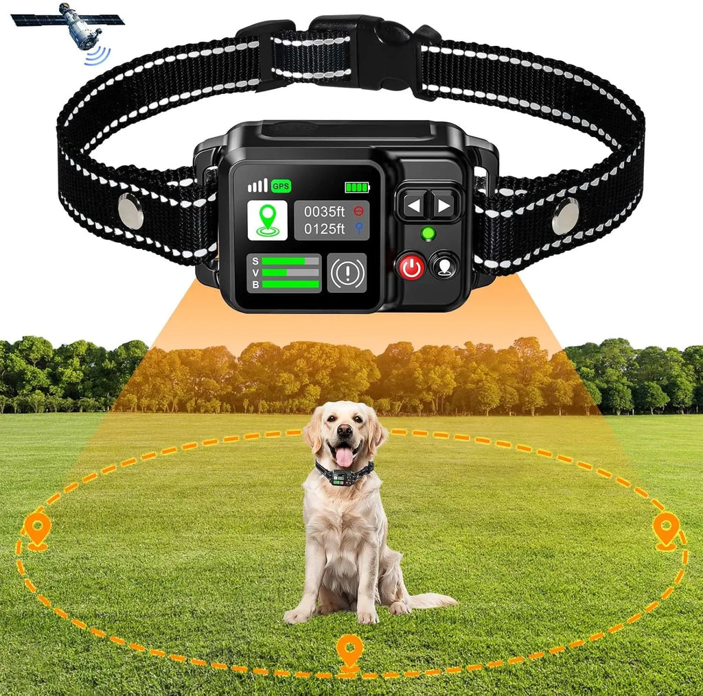 Valla Electrónica GPS Inalámbrica para Perros - Alcance 15~2000m