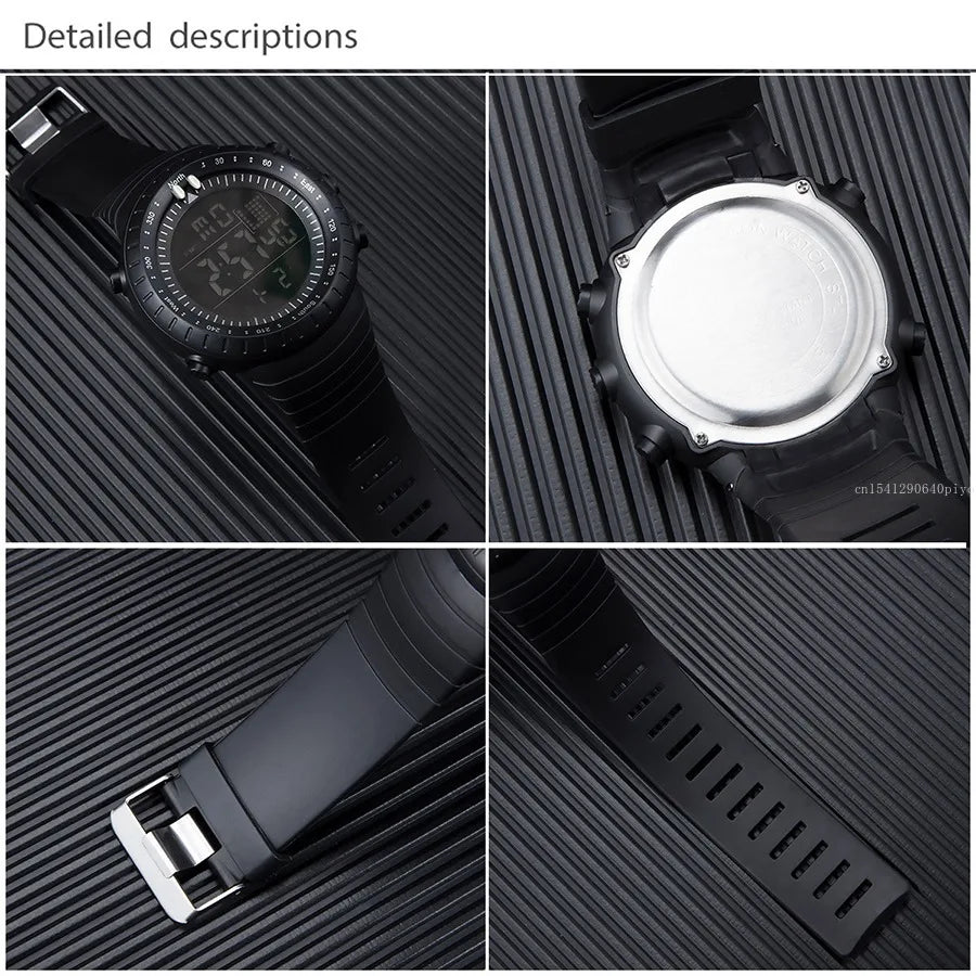 Reloj Militar Digital LED Multifunción Deportivo
