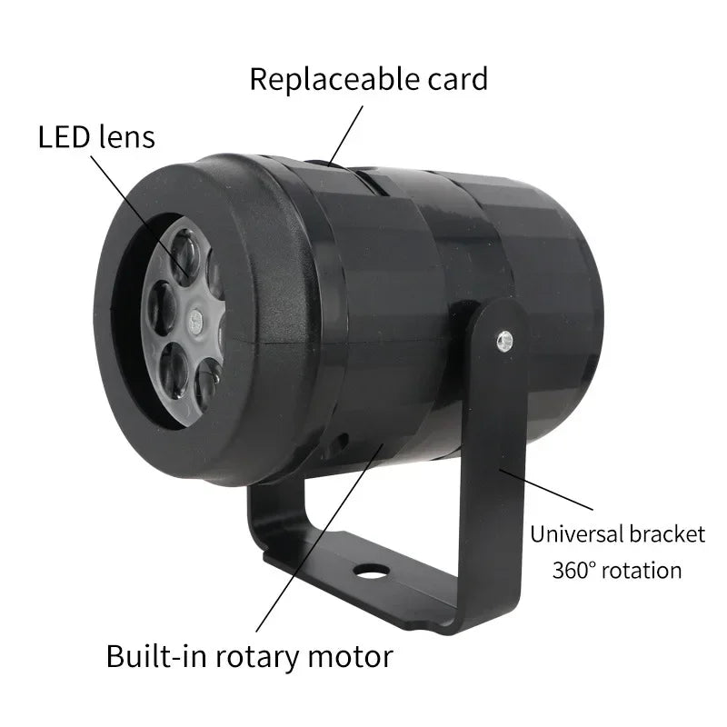 Luces Proyector Navideño LED Impermeable