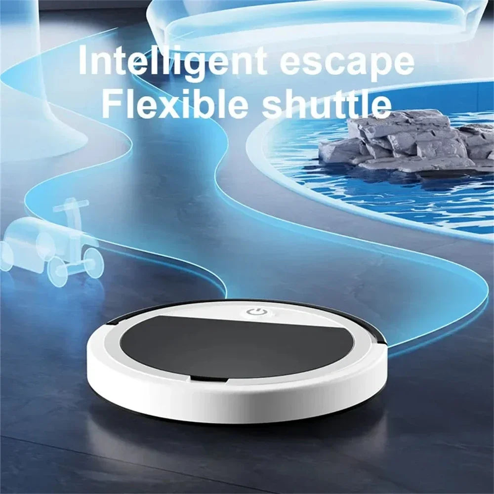 Fregona Inteligente Multifuncional, Aspiradora con Control Remoto, Robot Silencioso