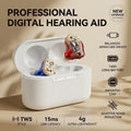 Audífono Recargable Amplificador de Sonido para Adultos Mayores