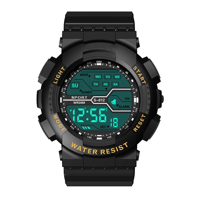 Reloj Digital LED Deportivo MAYZHISU Militar Hombre