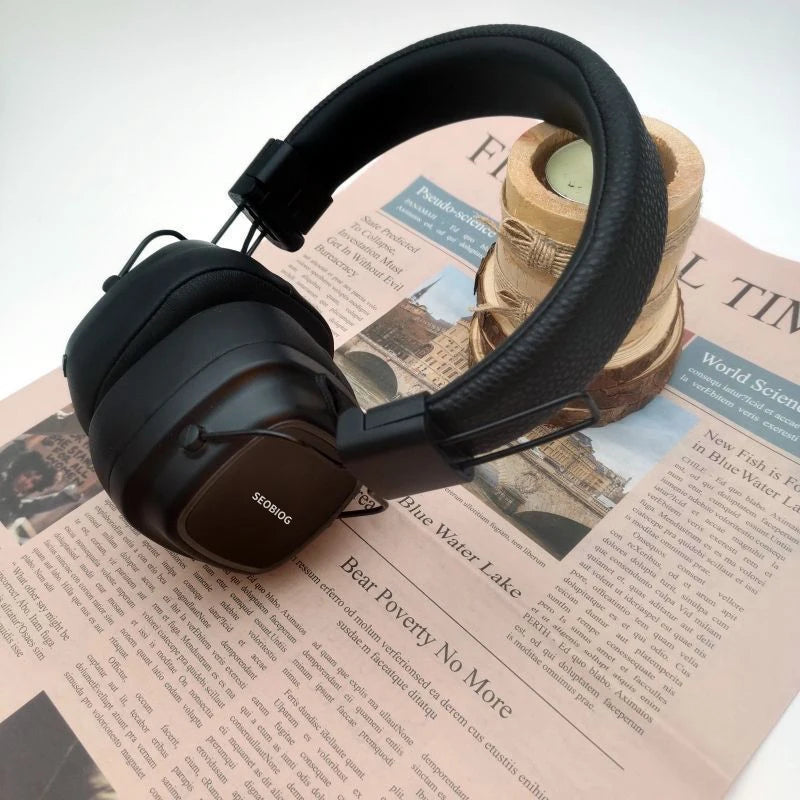 SEOBIOG Auriculares Bluetooth 5.3 Conexión Estable PC