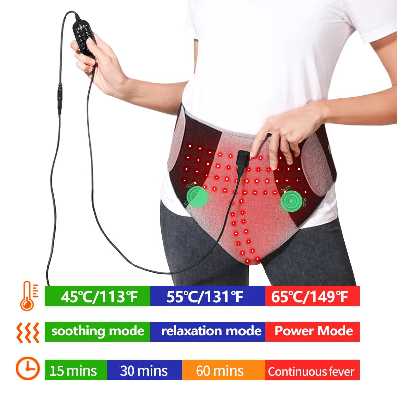 Ropa Interior Térmica con Calefacción Eléctrica y Luz Roja