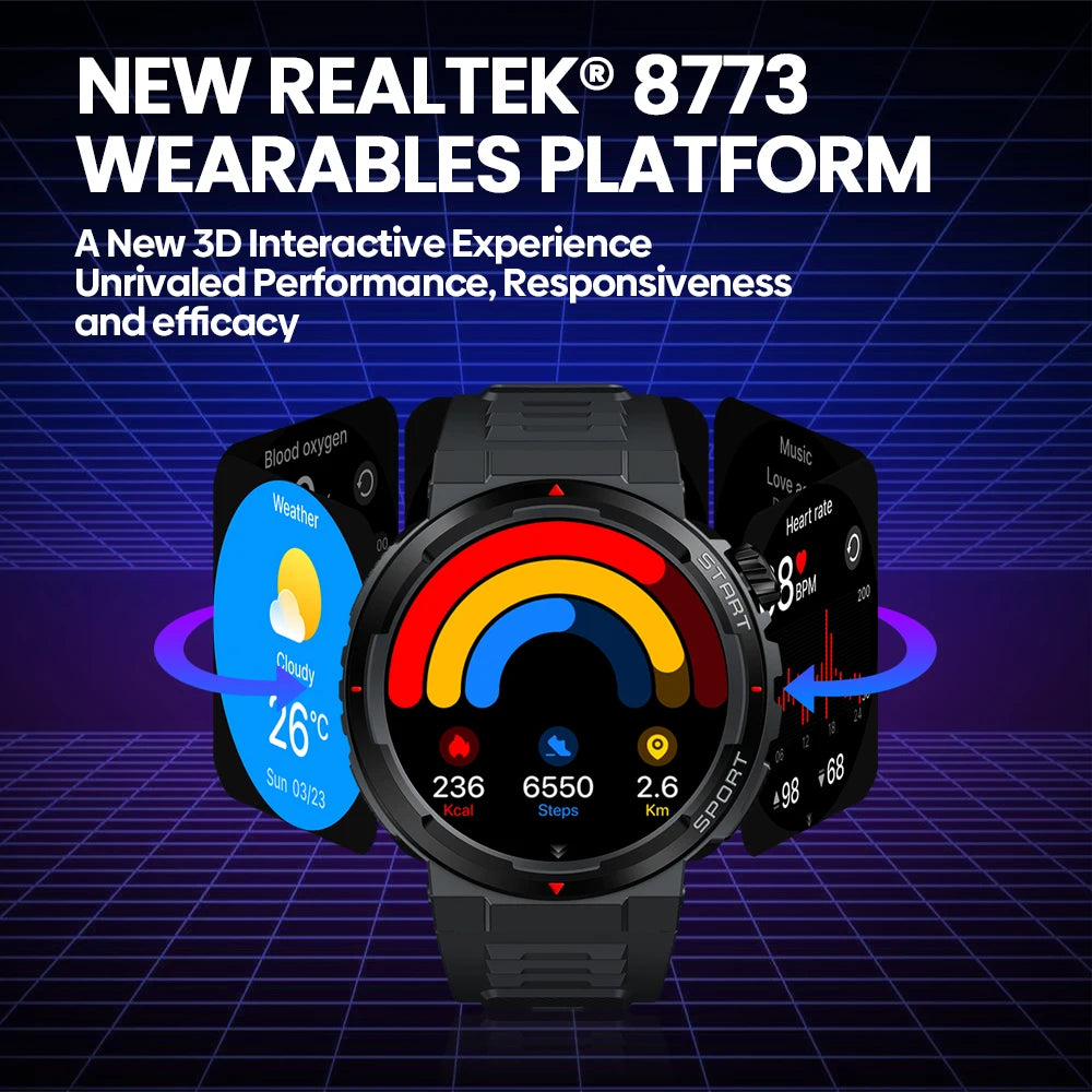 Zeblaze Ares 3 Plus Reloj Inteligente AMOLED
