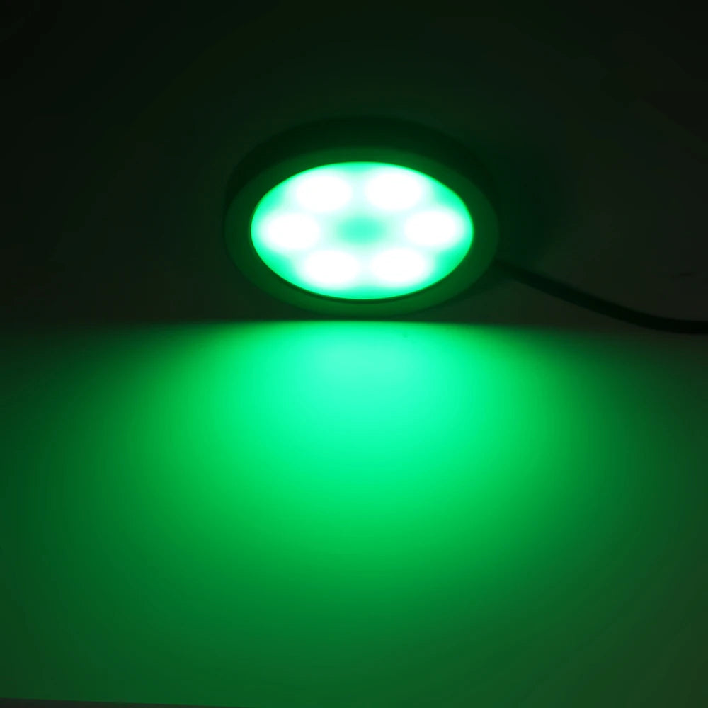 Luz RGB remota de 24 teclas para debajo de gabinete, interruptor USB de 5V, Kit de 1 2 4 6 luces, lámpara delgada para vitrina de cocina, acento de escritorio para Bar en casa