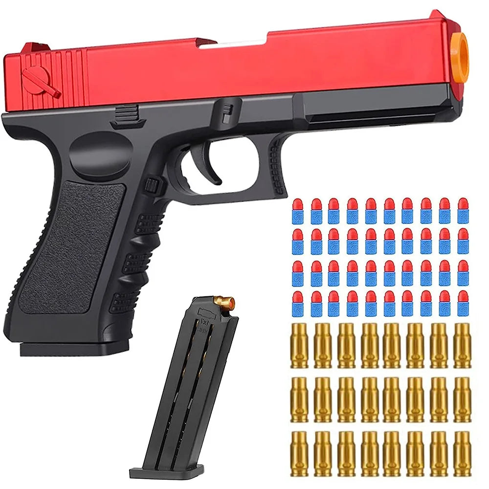 Pistola de juguete con balas suaves, flardos EVA de espuma, pistolas de juguete seguras y baratas para niños, regalos, triangulación de envíos, Shopify Tiktok