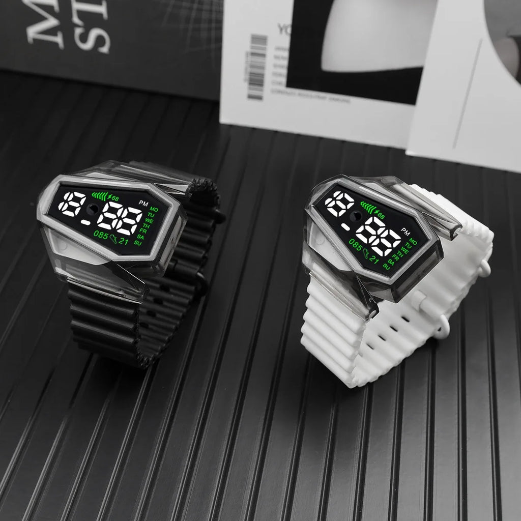Reloj Digital Deportivo LED Táctil para Niños
