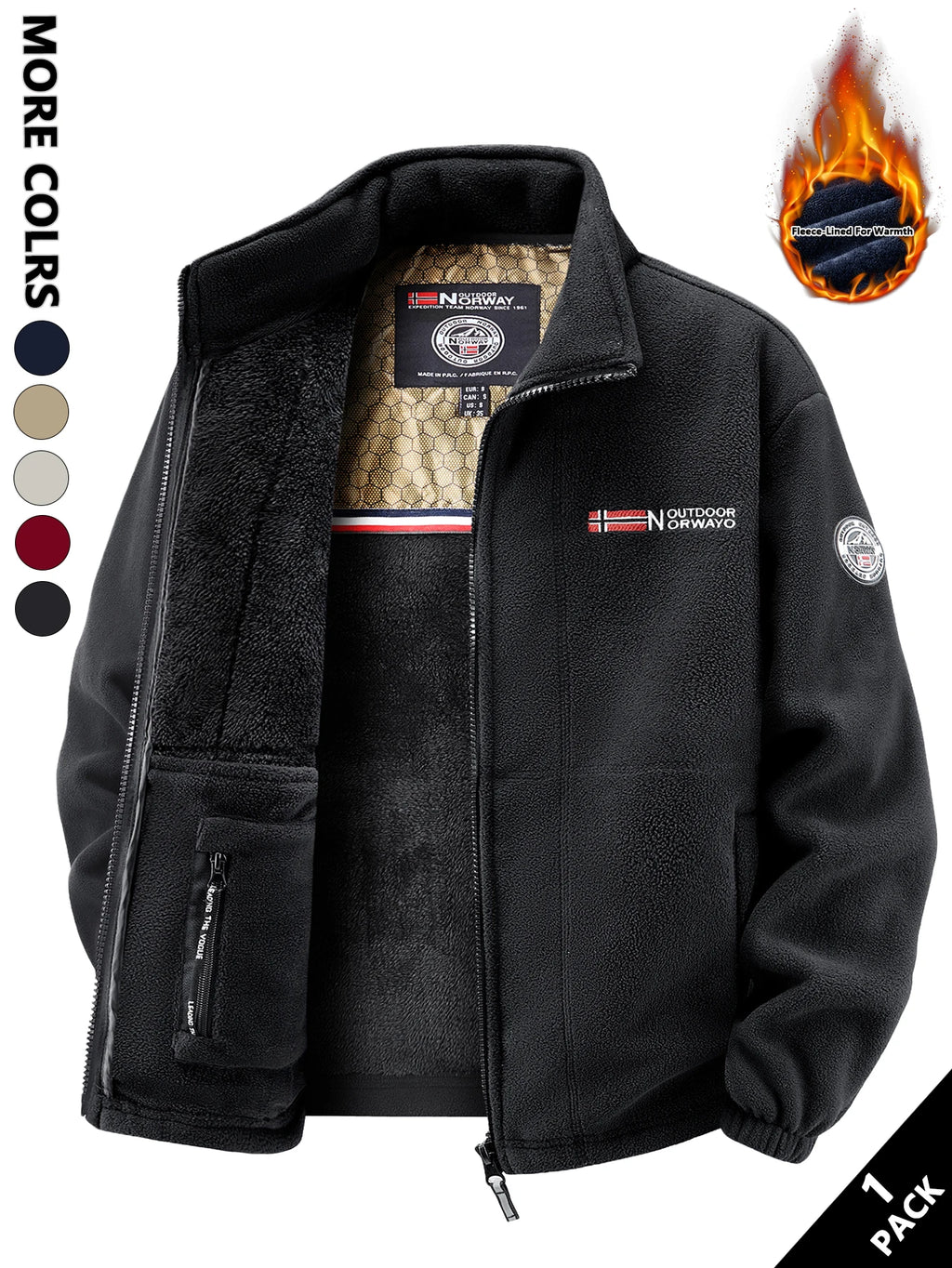 Chaqueta polar para hombre, suave y agradable para la piel, resistente al calor y al viento, adecuada para desplazamientos diarios, ocio en el hogar, caminar al aire libre, reuniones casuales con amigos, capas en otoño e inv