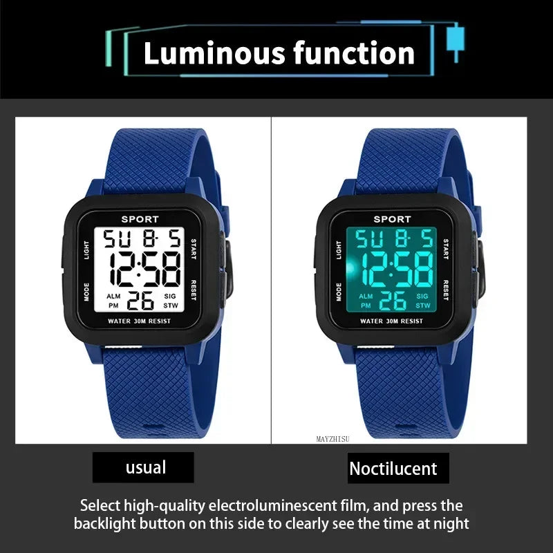 MAYZHISU Set de Relojes Deportivos para Parejas