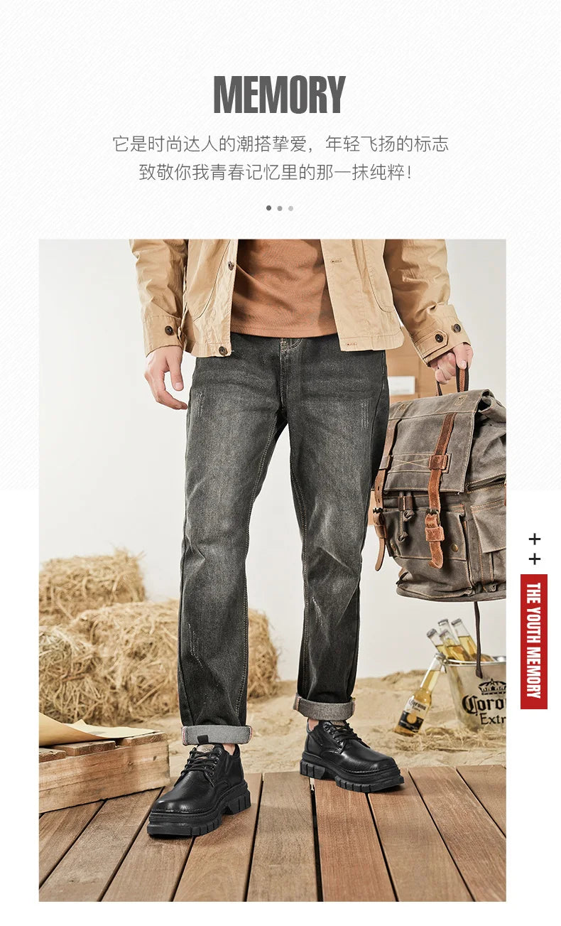 Zapatos informales para hombre, calzado cómodo para trabajo hecho a mano en las cuatro estaciones, zapatos de trabajo al aire libre, moda Joker, zapatos de marea juvenil, zapatos de cuero para fiesta de negocios