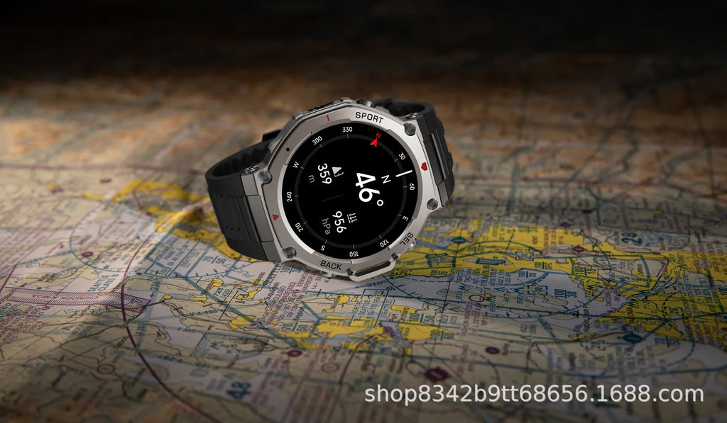 DM58 Reloj Inteligente AMOLED GPS Barómetro