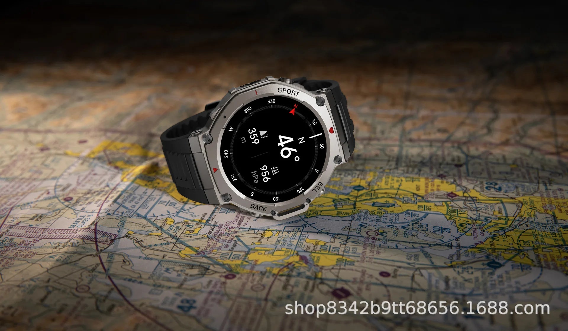 DM58 Reloj Inteligente AMOLED GPS Barómetro
