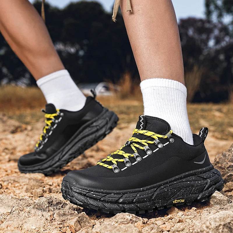 Botas de senderismo para hombre, transpirables y antideslizantes para trekking