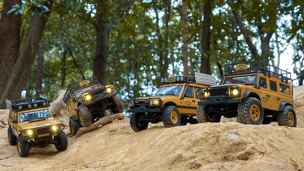 Auto de Control Remoto FMS Land Rover 1/24 Todo Terreno RC