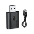 Adaptador USB Bluetooth 5.3 2 en 1 Receptor Transmisor Audio AUX 3.5mm