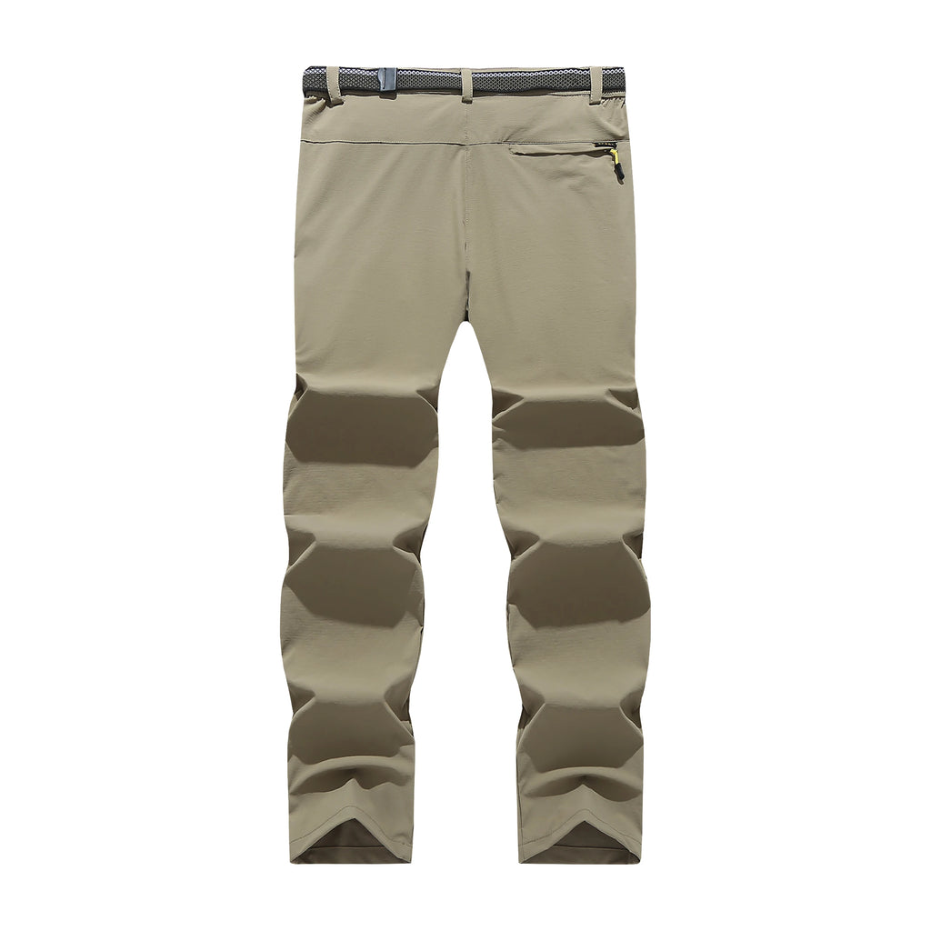 Pantalones elásticos de secado rápido de cuatro lados para hombre, pantalones de Montañismo al aire libre, ligeros y finos para mujer, transpirables elásticos de verano
