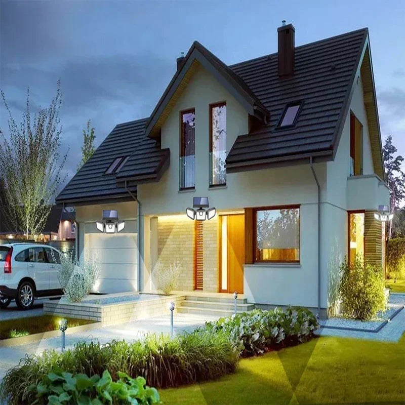 Luces Solares con Sensor de Movimiento para Exterior