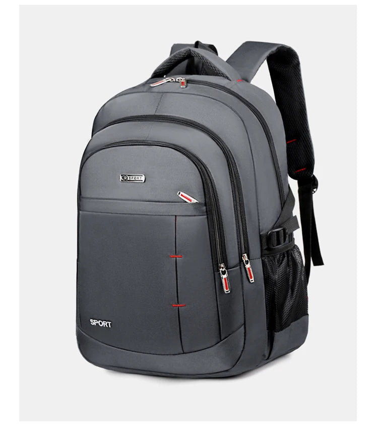 Mochila para portátil de gran capacidad: mochila unisex duradera, impermeable y elegante con prácticos bolsillos: ideal para la escuela y la viaje