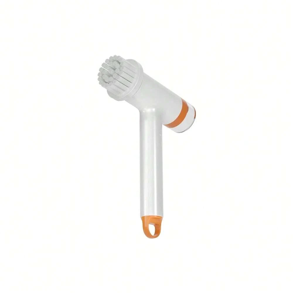 Depurador giratorio eléctrico de mano con 6 cabezales de cepillo reemplazables, depurador eléctrico para bañera y cocina, depurador de ducha recargable