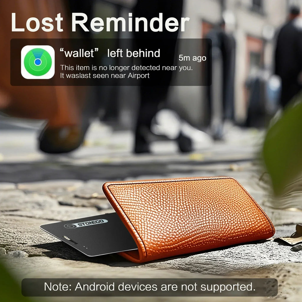 Localizador de Llaves y Mascotas Recargable Ultrafino, Resistente al Agua IP68, Compatible con Apple Find My iOS