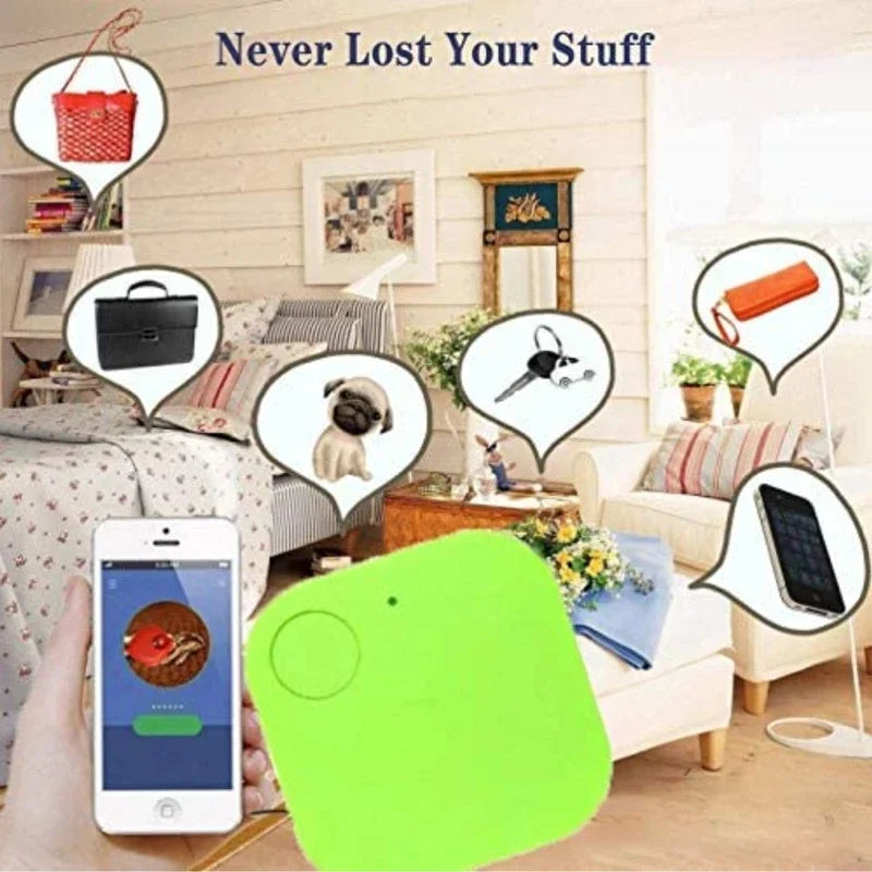 Mini dispositivo de seguimiento, localizador de llaves con etiqueta de aire, localizador de niños, rastreador de mascotas, ubicación, rastreador inteligente Bluetooth, rastreador perdido de vehículos para mascotas y coches