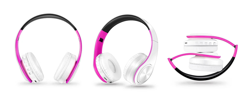 Auriculares Bluetooth 5.3 Inalámbricos con Micrófono y Radio FM