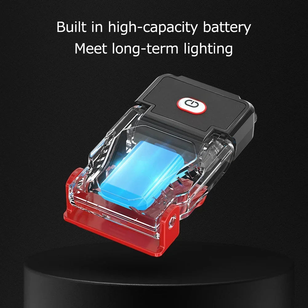 Faro LED Recargable USB con Sensor de Movimiento para Camping