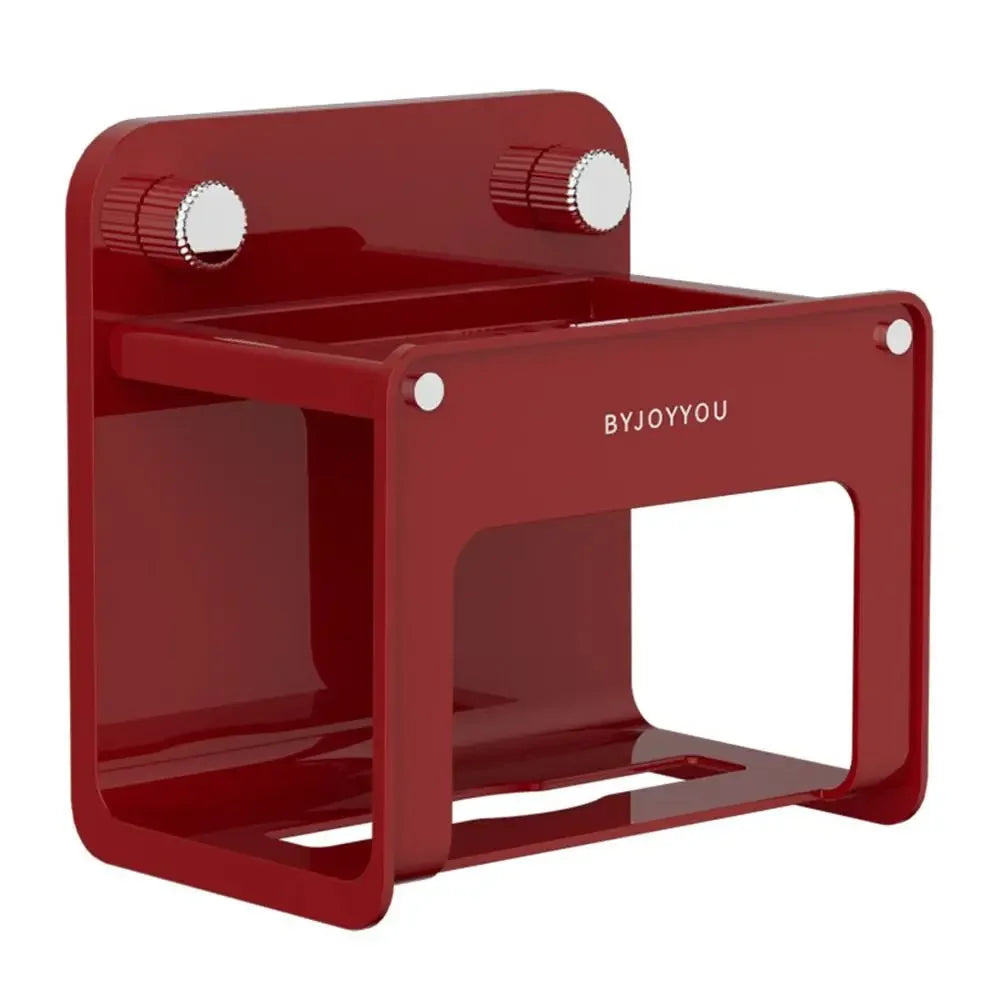Portarrollos de Papel Higiénico con Ventosa, Montado en la Pared, Impermeable, de Plástico Resistente, Sin Perforaciones, Organizador de Baño, Caja para Toallitas Húmedas