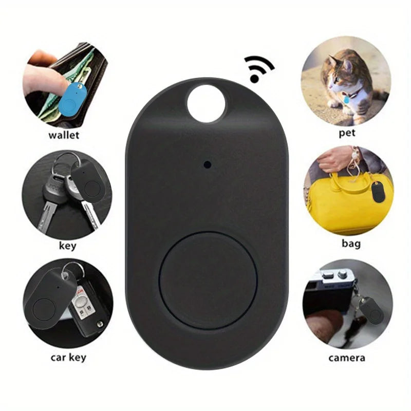 Dispositivo inteligente de seguimiento GPS portátil, localizador de llaves para perro, gato, BILLETERA, llavero, equipaje, 1 piezas