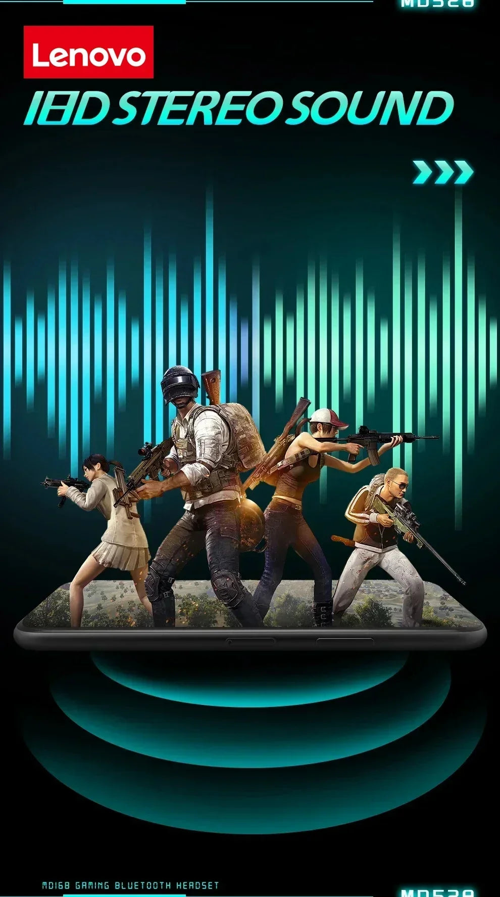 Lenovo Auriculares Invisibles para Dormir Bluetooth