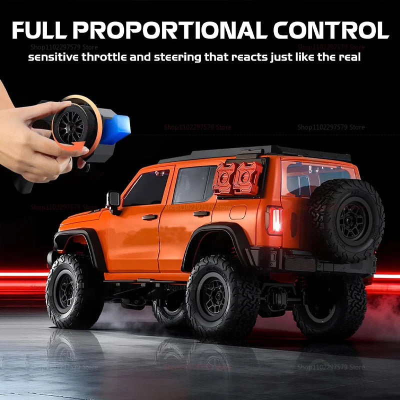 Crawler RC a escala 1/12 MN-300: camión todoterreno 4x4 con control remoto de 2,4 GHz. Modelo MN300 para niños y adultos, ideal como regalo para aficionados