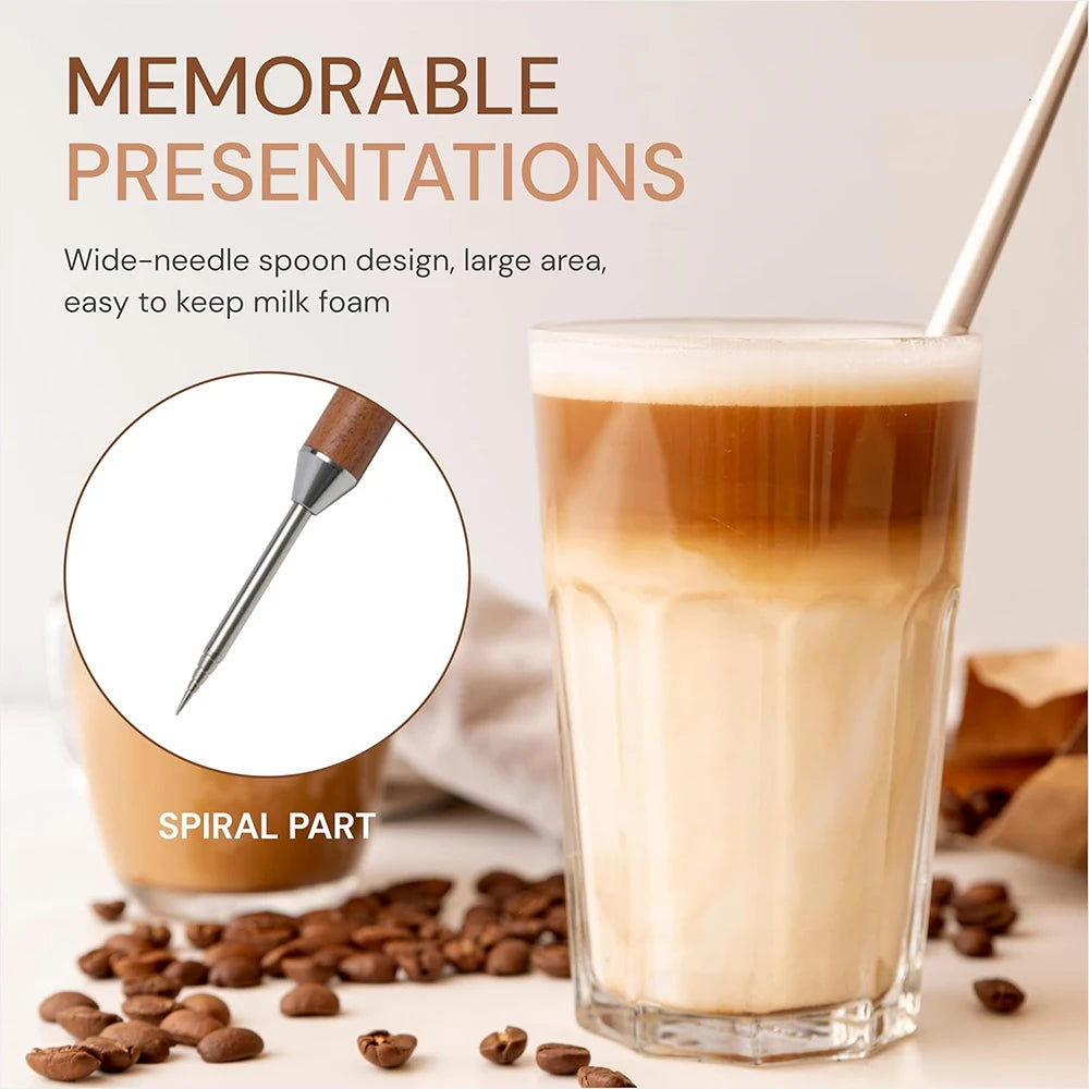 LMETJMA café Latte Art pluma de acero inoxidable especias capuchino aguja de tracción Latte café arte decorativo pluma café especias pluma JT291
