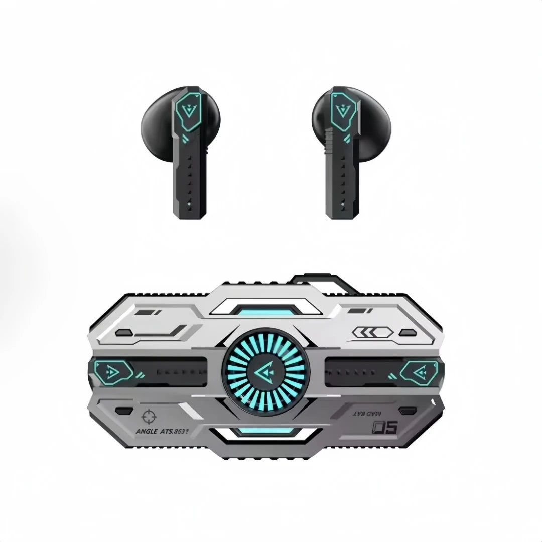 Auriculares inalámbricos Bluetooth 5,3, auriculares de baja latencia, llamadas HD, modo dual para juegos
