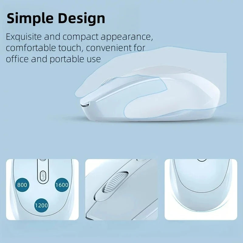Ratón fotoeléctrico ergonómico más vendido, compatible con Bluetooth 2.4G, ratón inalámbrico adecuado para juegos de oficina y portátiles.