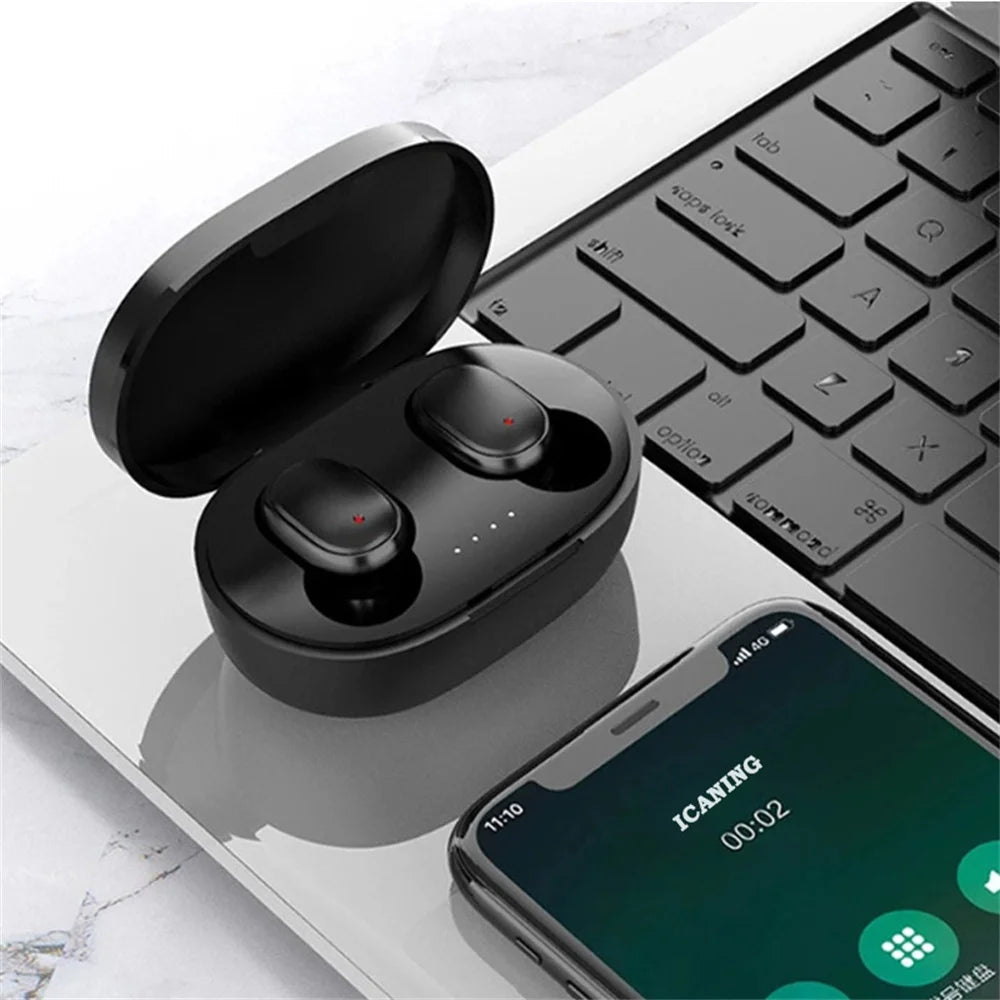 Auriculares inalámbricos Bluetooth A6S Fone TWS con micrófono para Xiaomi auriculares con cancelación de ruido auriculares Bluetooth