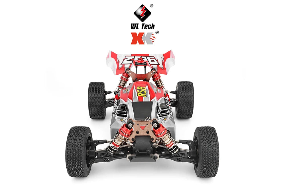 WLtoys 144001 144010   Coche teledirigido sin escobillas 1:14 2,4G 4WD eléctrico de alta velocidad todoterreno Control remoto coche de carreras de deriva 1/14 juguetes de regalo