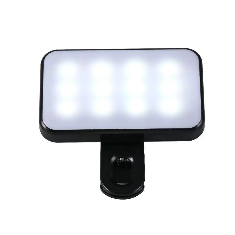 Mini Luz LED para Selfie Portátil con Clip